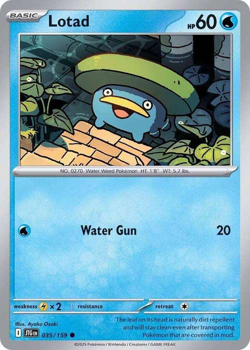 035/159 - Lotad (None Holo)