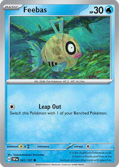 041/191 - Feebas (None Holo)
