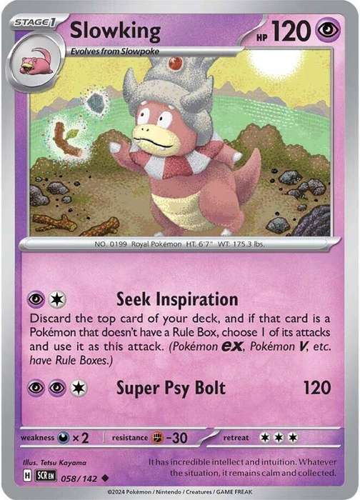 058/142 - Slowking (None Holo)