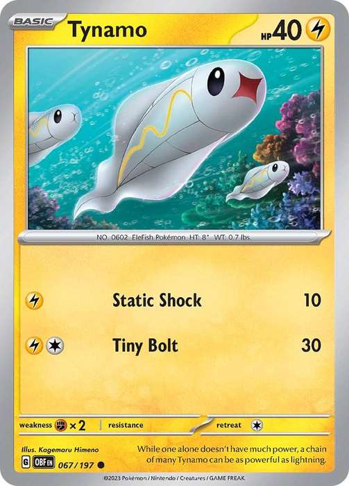 067/197 - Tynamo (None Holo)