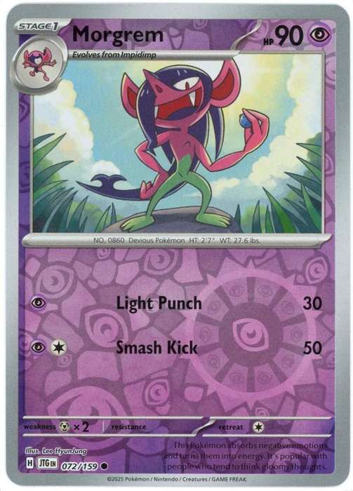 072/159 - Morgrem (Reverse Holo)