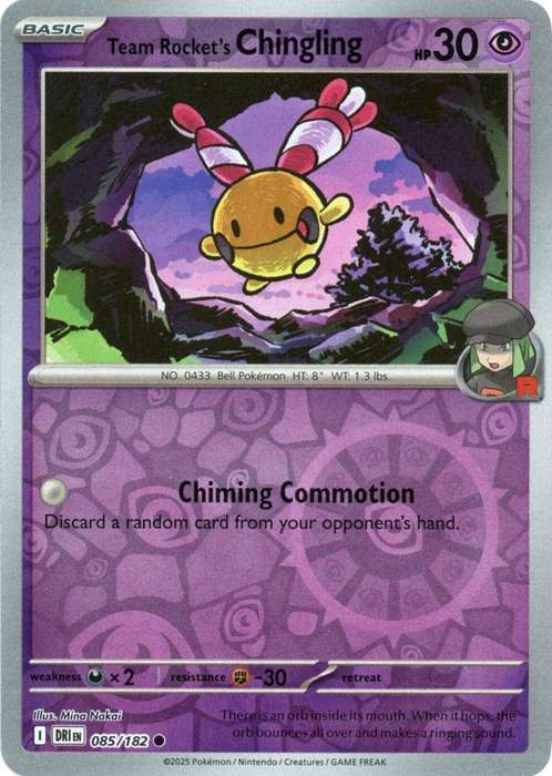 085/182 - Team Rockets Chingling (Reverse Holo)