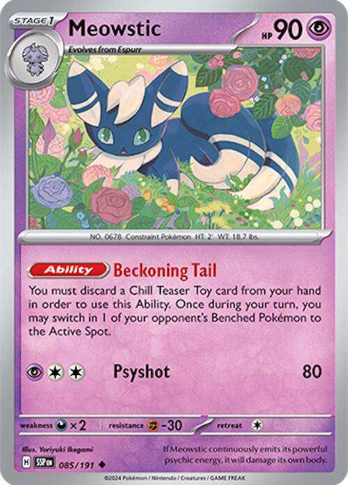 085/191 - Meowstic (None Holo)