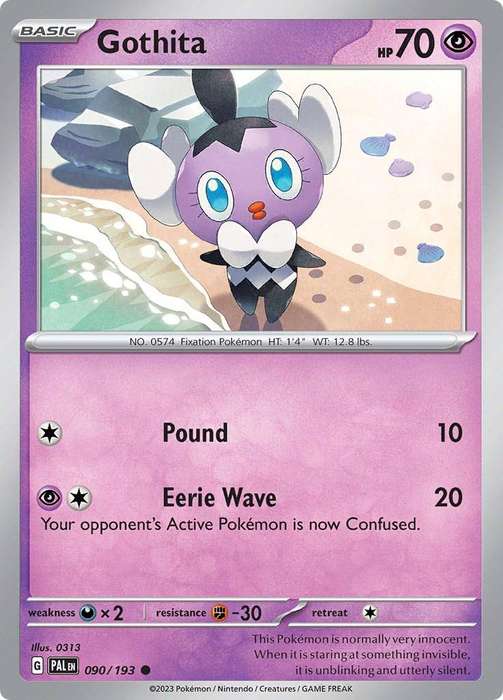 090/193 - Gothita (None Holo)