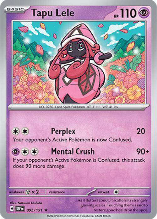 092/191 - Tapu Lele (Holofoil)
