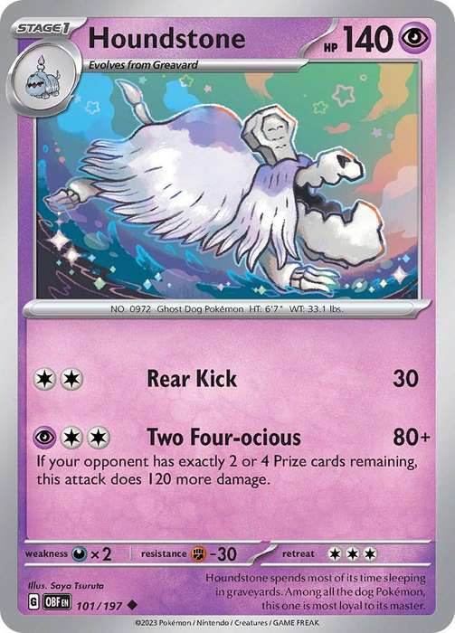101/197 - Houndstone (None Holo)