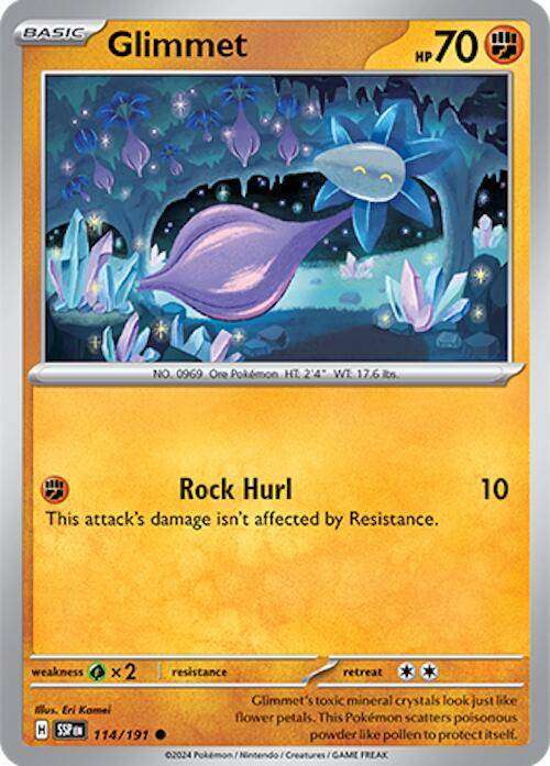 114/191 - Glimmet (None Holo)