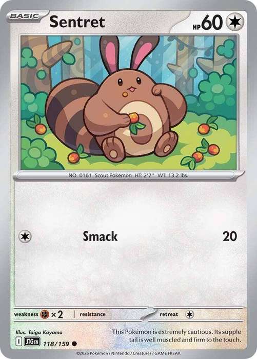 118/159 - Sentret (None Holo)