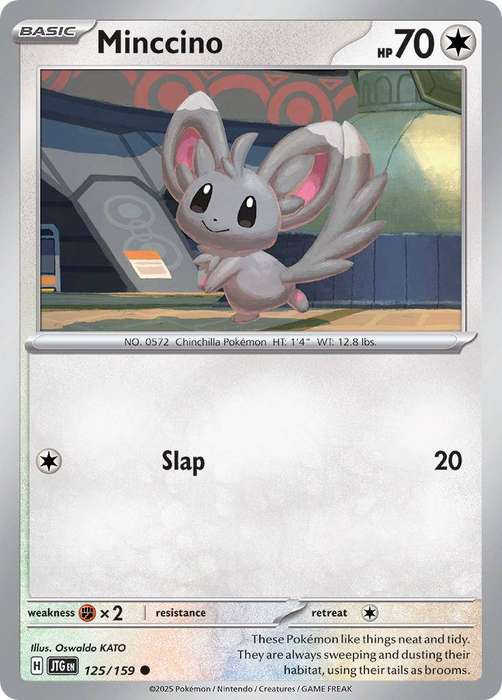 125/159 - Minccino (None Holo)