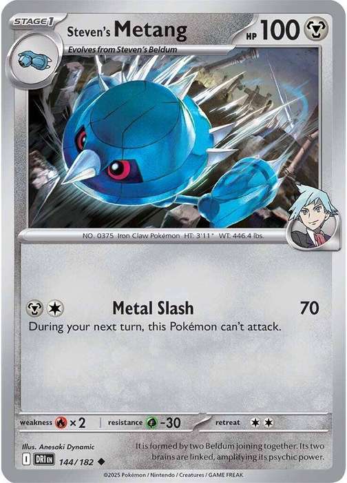 144/182 - Steven's Metang (None Holo)