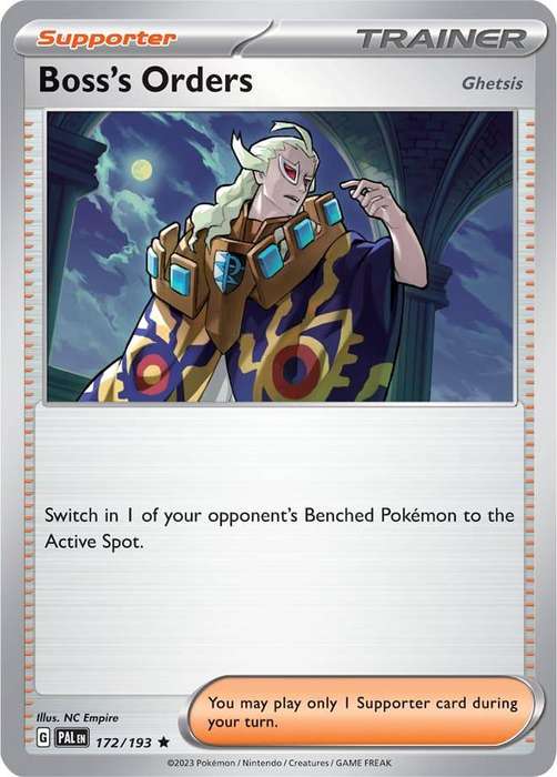 172/193 - Boss's Order (None Holo)