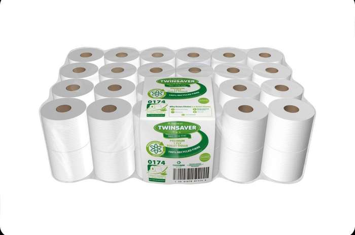Twinsaver 1-Ply Toilet Paper: 48 Pack (0174)