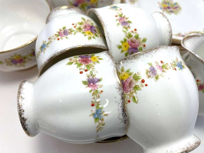 Royal Standard Blush Tea Set  Vintage Charm
