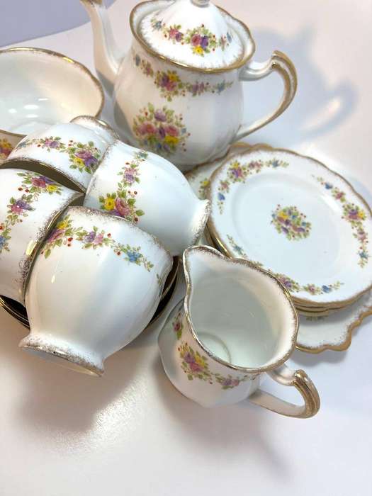Royal Standard Blush Tea Set  Vintage Charm