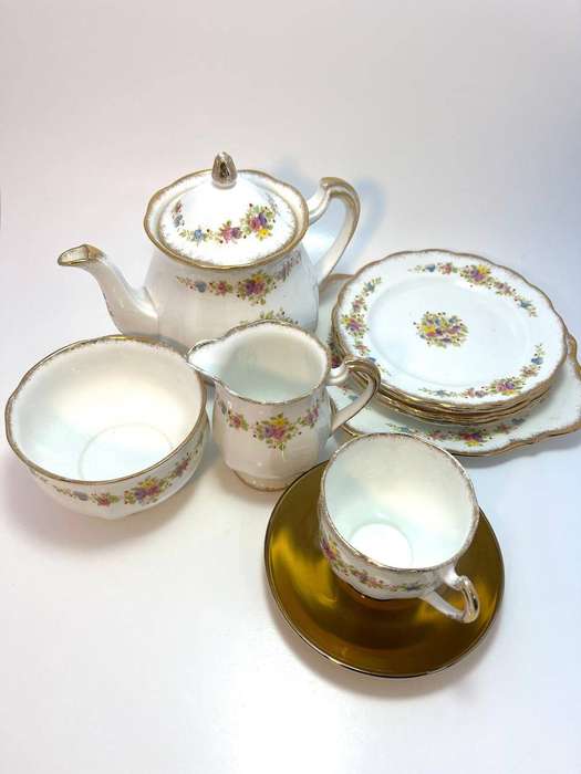 Royal Standard Blush Tea Set  Vintage Charm