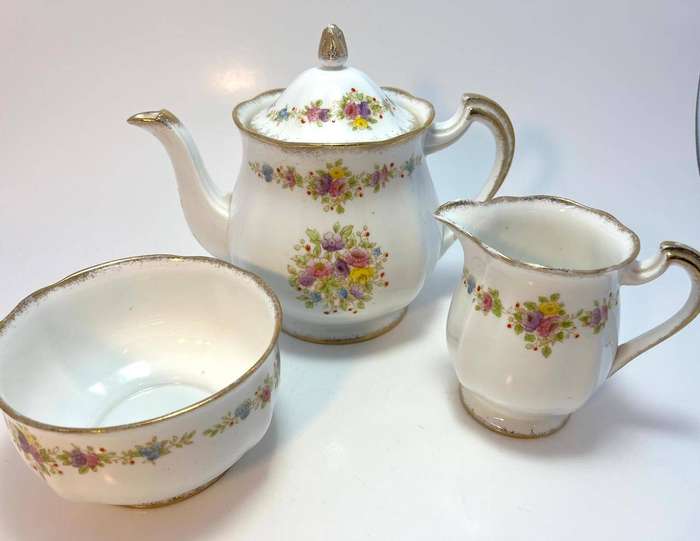 Royal Standard Blush Tea Set  Vintage Charm