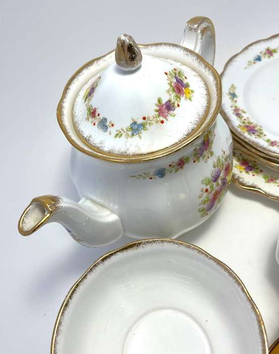 Royal Standard Blush Tea Set  Vintage Charm