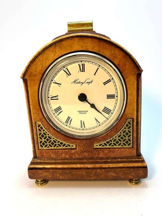 History Craft CERAMIC Mantle Clock  Classic Design  Perfect Working Condition