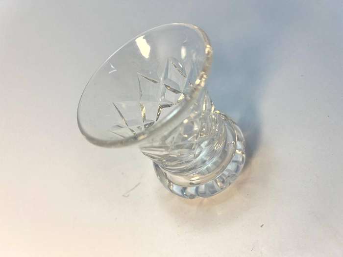 Vintage Stuart Turner Crystal Toothpick Holder