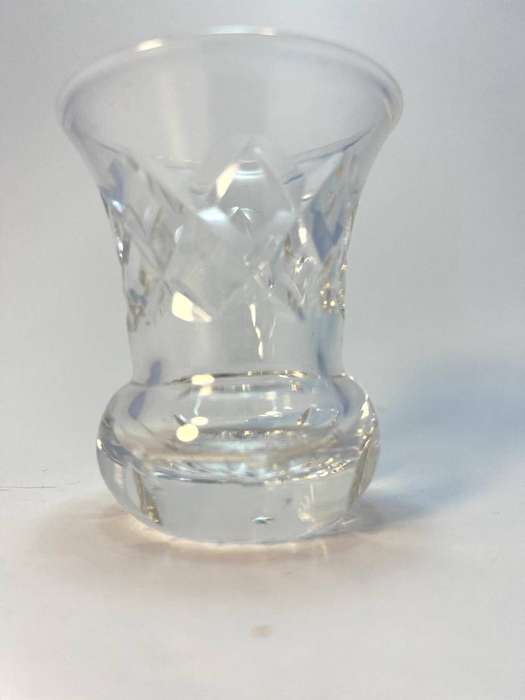 Vintage Stuart Turner Crystal Toothpick Holder