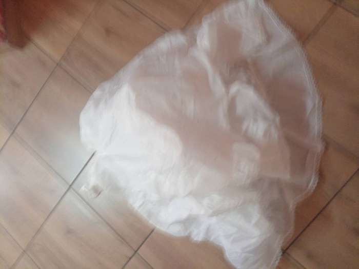 Oleg Cassini One-shoulder Tulle wedding dress (including veil)