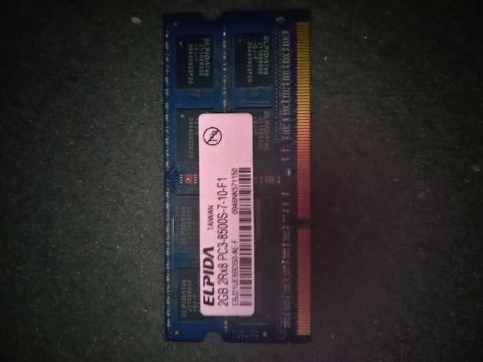 2gb DDR3 laptop ram
