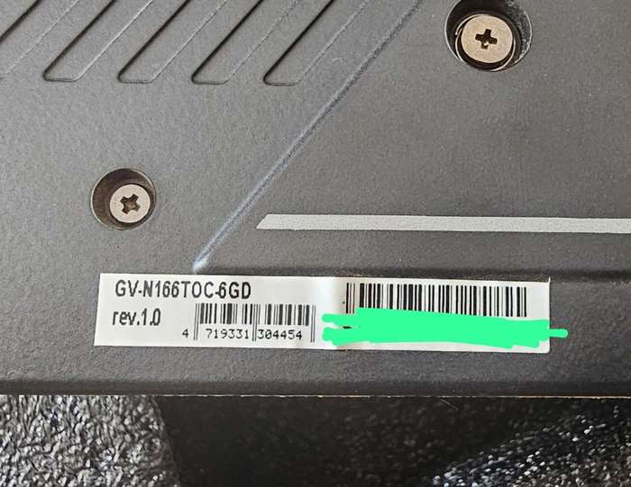 Gigabyte GeForce GTX 1660 Ti OC 6G GDDR6