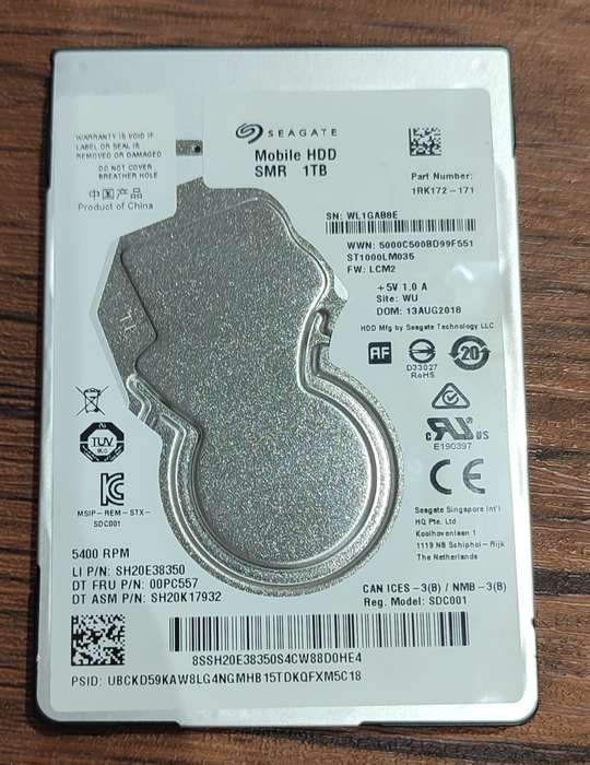 1Tb 2.5" Laptop/Desktop/Xbox/PlayStation Hard drive
