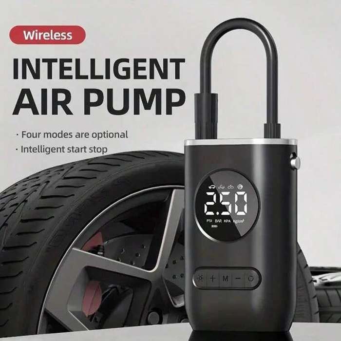 JUNIOR TRANDING/ NEWSMART DIGITAL AIR COMPRESSOR  RECHARGEABLE