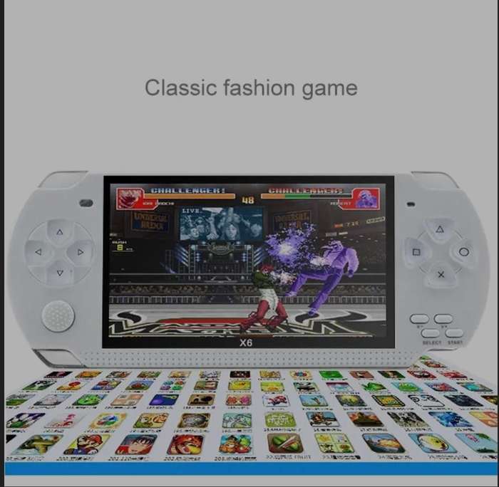 JUNIOR TRANDING /NEW X6 PORTABLE GAME CONSOLE