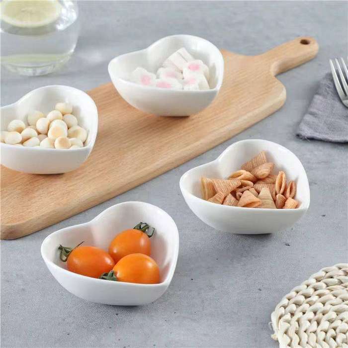 JUNIOR TRANDING /NEW MIN HEART SAUCE BOWLS