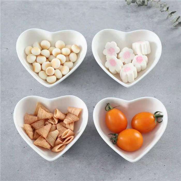 JUNIOR TRANDING /NEW MIN HEART SAUCE BOWLS