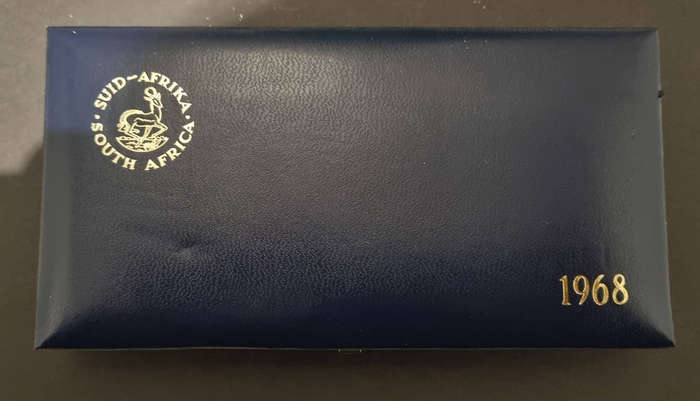1968 South African sliver proof coin set