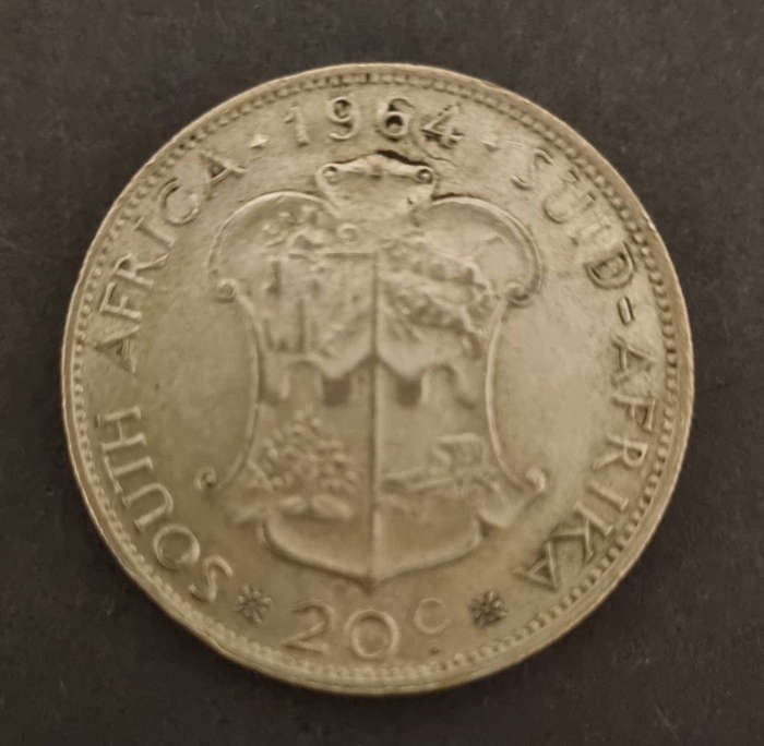 1964 20cent coin
