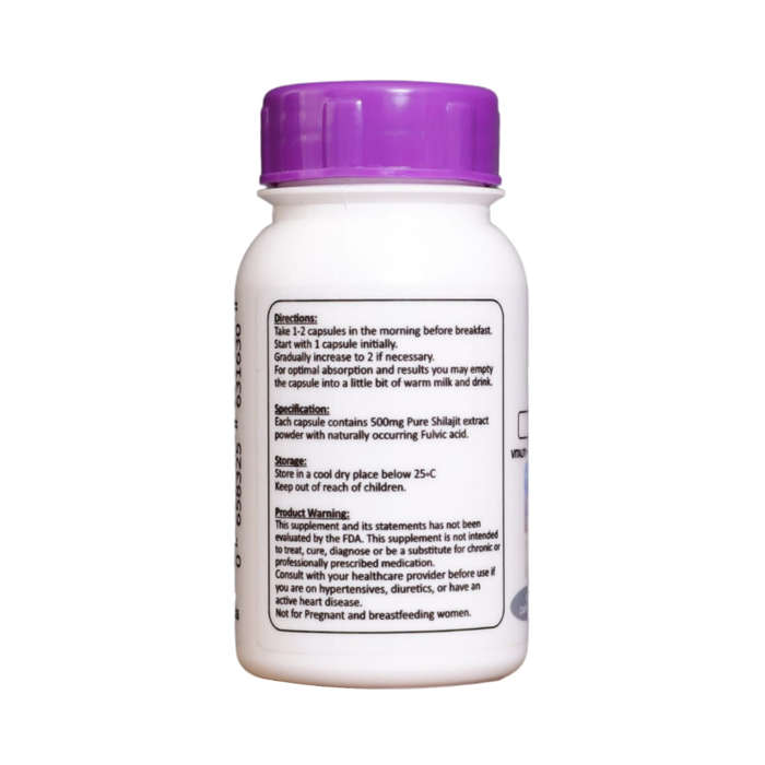 Shilajit (Vitality, Energy, Stamina, Antioxidant)