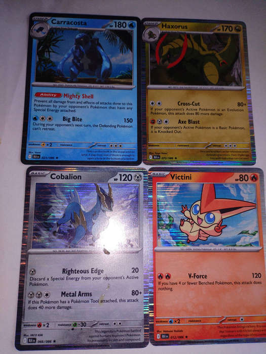 Black Bolt Pokémon Lot