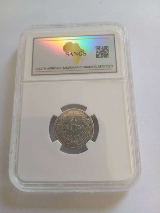 1894 6 pence F Details polished