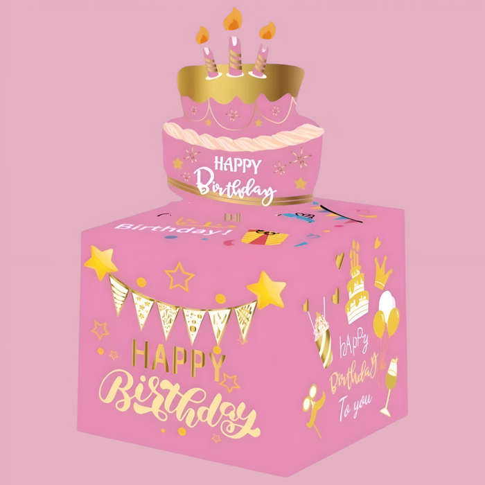 Happy Birthday Money Surprise Gift Box