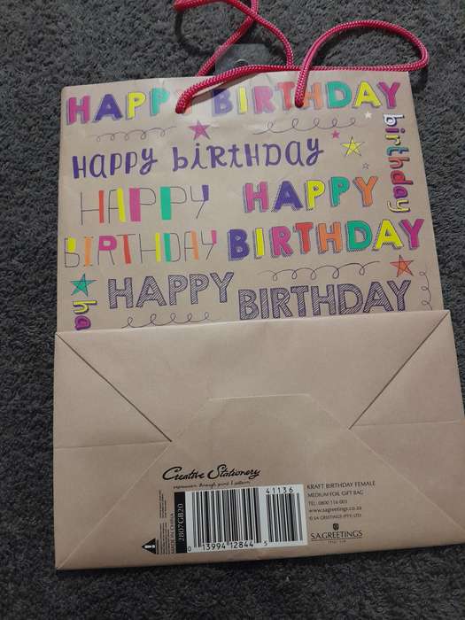 Gift bag - Medium - Happy Birthday