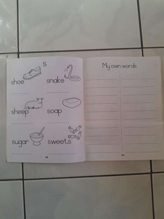 My alphabet and word book grade 1 to 3