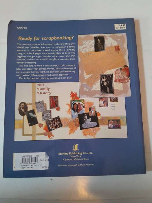 Scrapbooking for the first time - Rebecca Carter