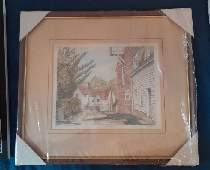 Cambrooke Portraits of Brittain framed signed print - Pristine condition - 235/800