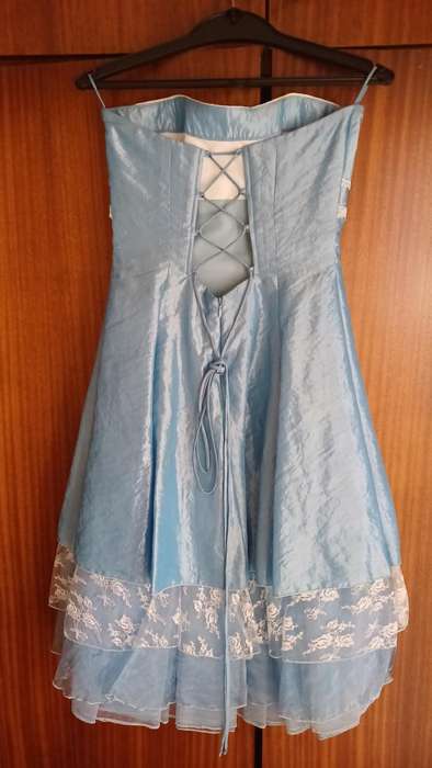 Cornflower Blue Matric farewell event cocktail dress size Medium