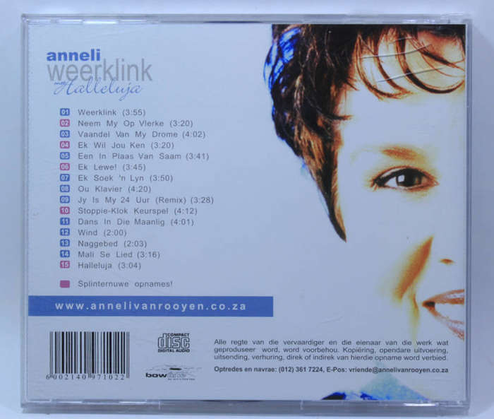 Anneli Weerklink Met Hallelujah CD