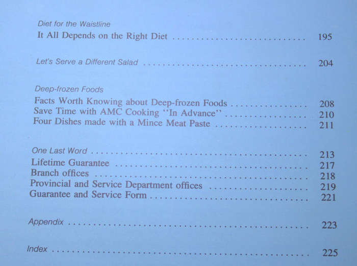 Classic Bon Appetit Complete Handbook For The Modern AMC Kitchen Cookbook Hardcover Cookbook 1980