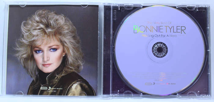 The Very Best Of Bonnie Tyler Holding Out For A Hero CD.