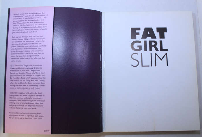 Fat Girl Slim by Ruth Watson Softcover Book