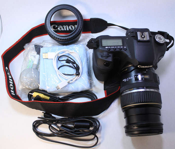 Canon EOS 50D Camera Body 17mm - 85mm Lens and Carry Case with Accessories