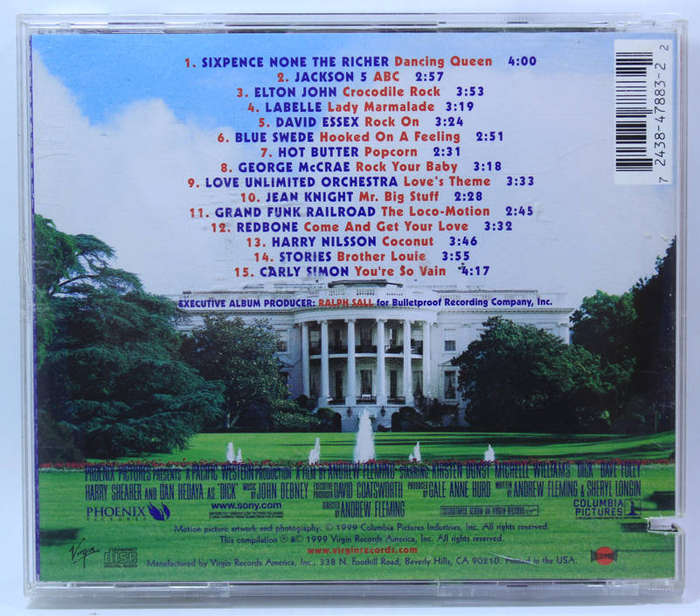 Dick The Unmaking of The President Soundtrack CD