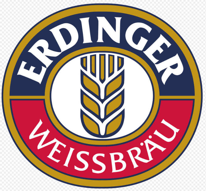 2 x 300ml Erdinger Weissbrau Alkoholfrei Beer Glasses